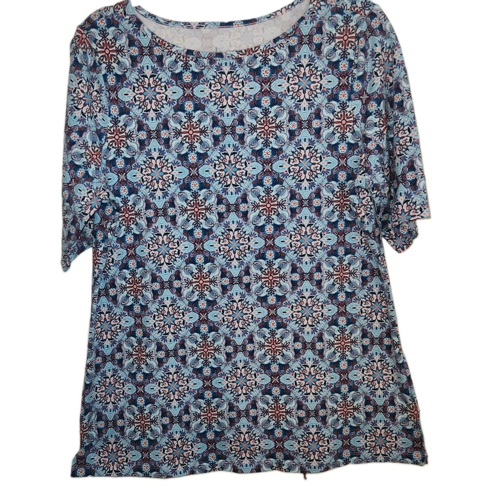 Denim & Co Perfect Jersey Tunic Top Paisley
MEDIUM